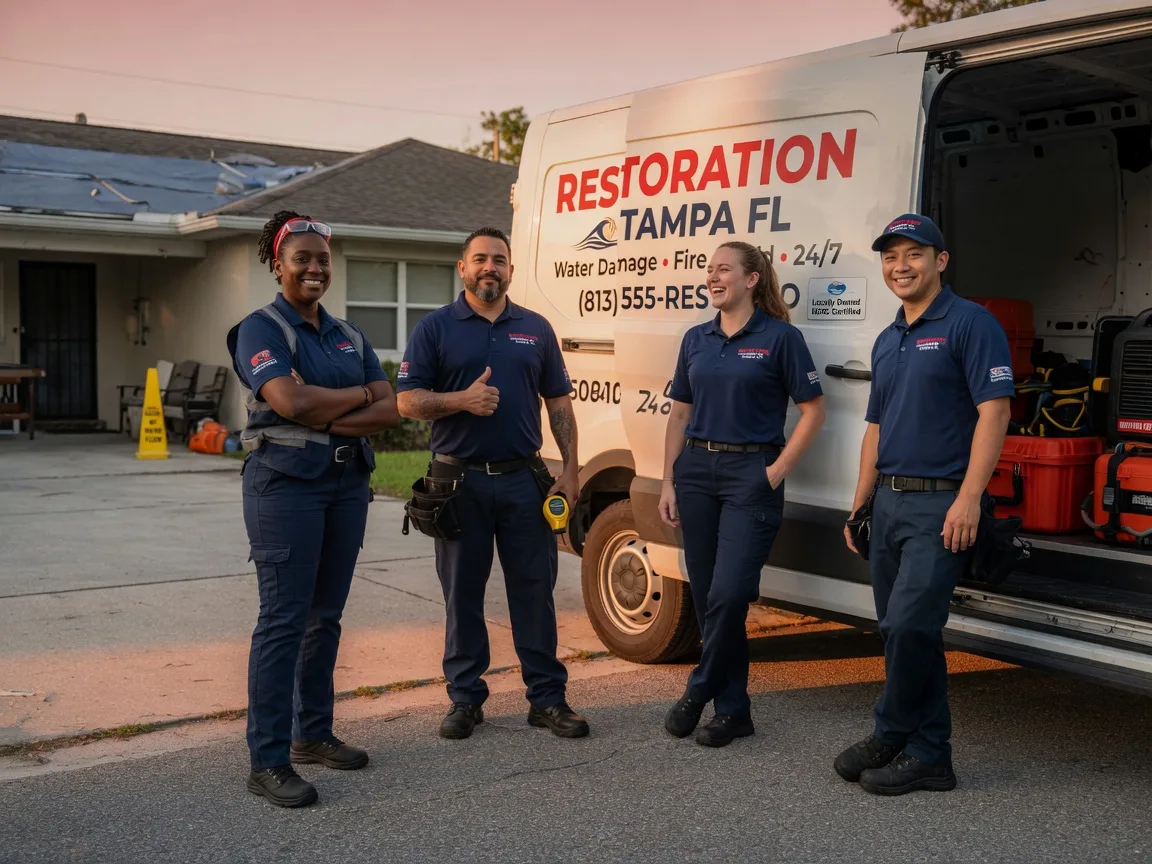 Water Damage Restoration company in West Unity, OH
