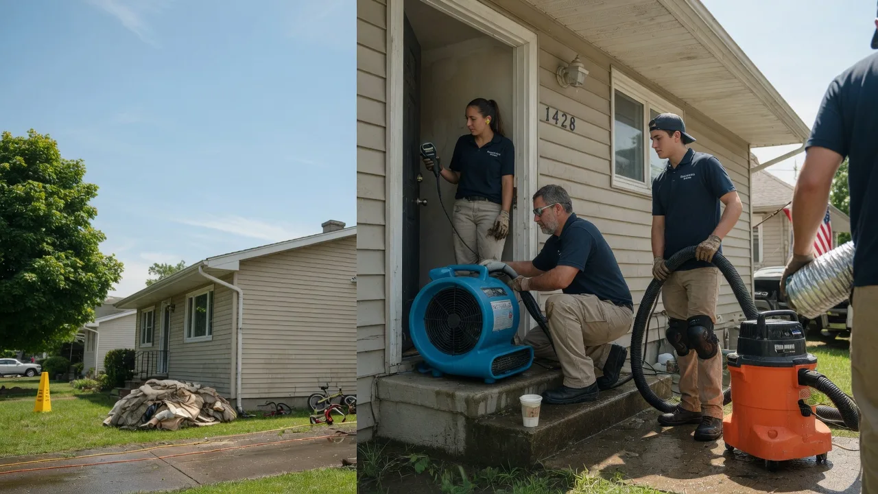 Water Damage Restoration in West Unity, OH near me